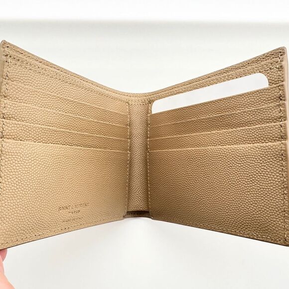 Saint Laurent Tropical-Print Snakeskin Cardholder/Wallet YSL - Picture 7 of 10